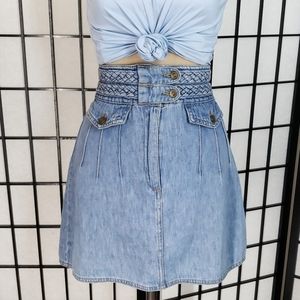 Free People Denim Skirt